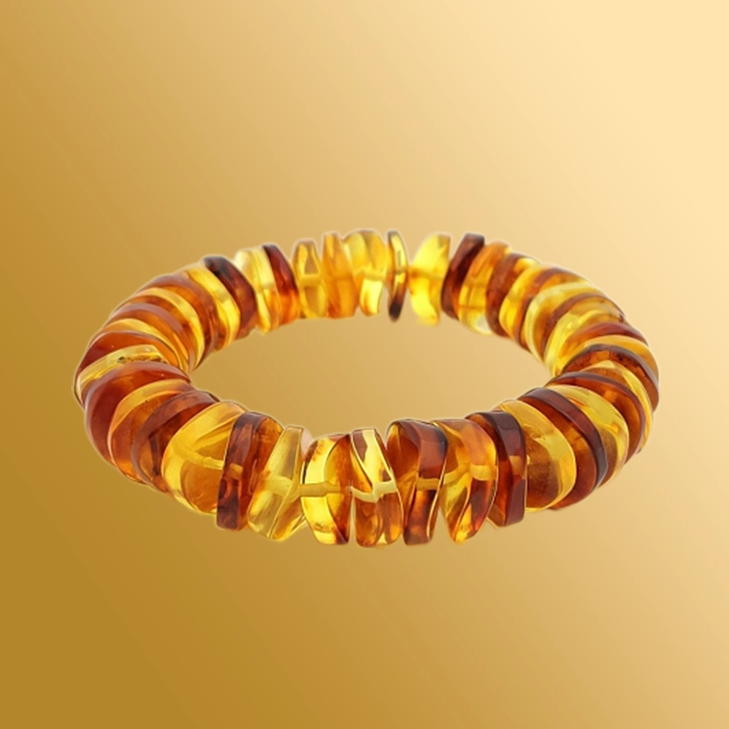 Браслеты из янтаря