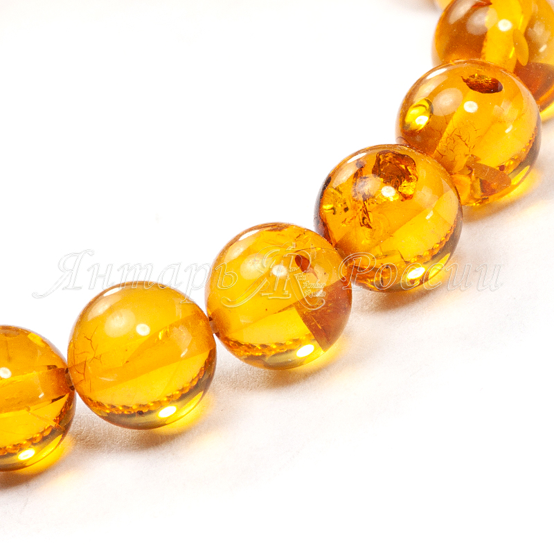 Браслеты янтарные